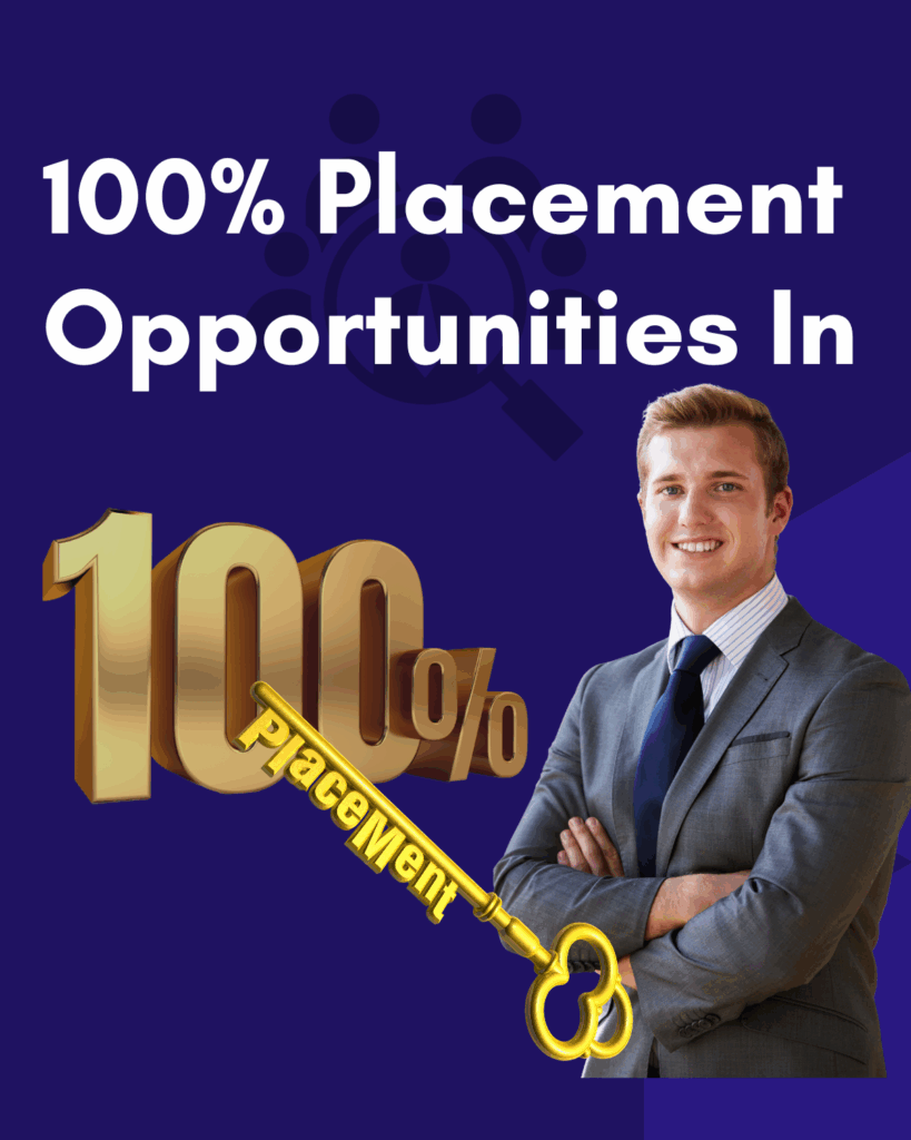 100% Placement Opportunities In